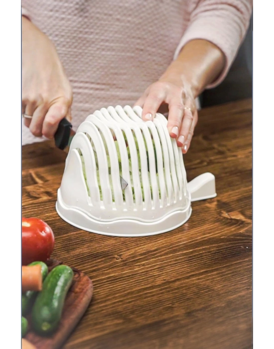 Pratik Salata Ve Meyve Dilimleyici & Pratik Süzgeç