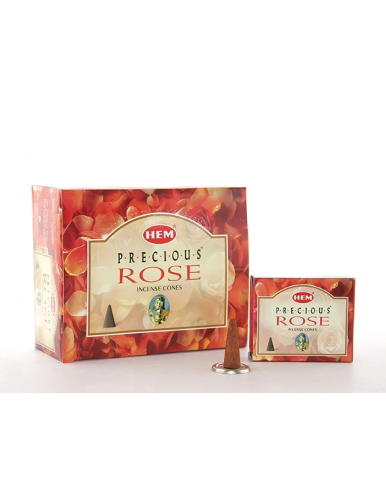 Precious Rose Aromalı Konik Tütsü