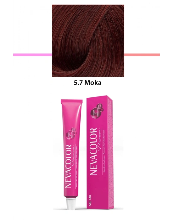 Premium 5.7 Moka - Kalıcı Krem Saç Boyası 50 g Tüp