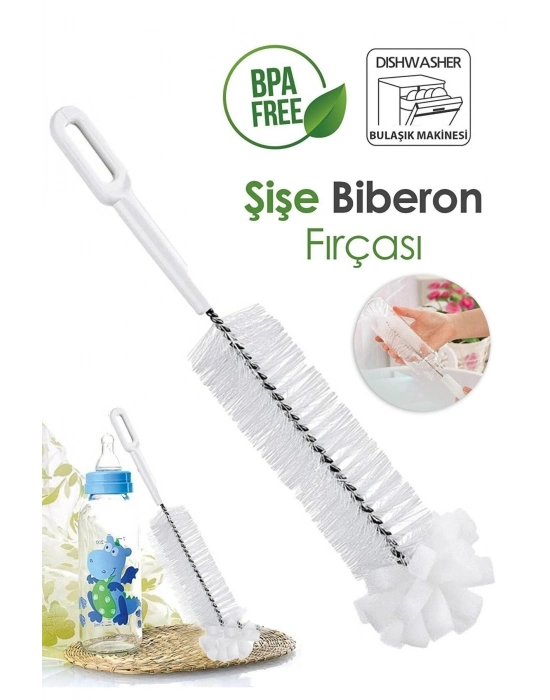 Premium Lüks Şişe Ve Biberon Fırçası - Ultra Dayanıklı Profesyonel Temizlik & Kristal Parlaklık