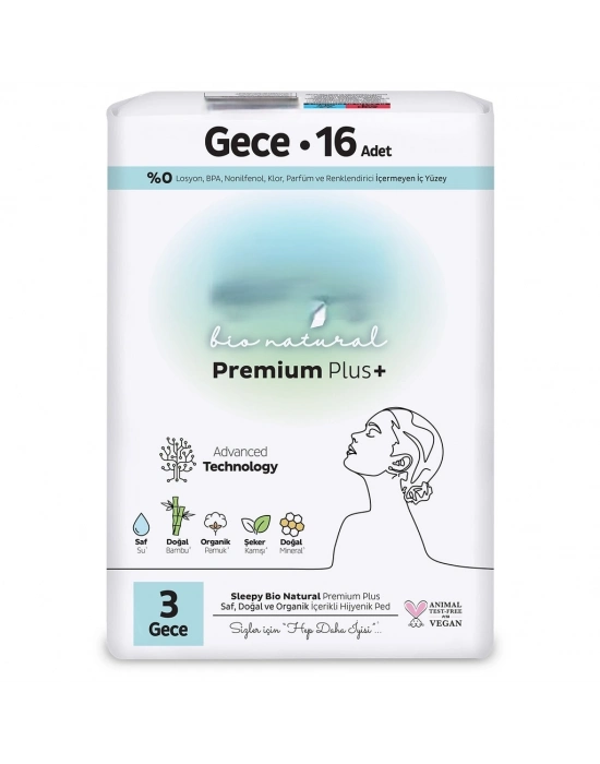 Premium Plus Gece Ped 16 Adet