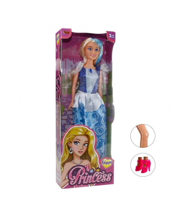 Prenses Bebek 30 cm - 66774 - 6 - Mavi