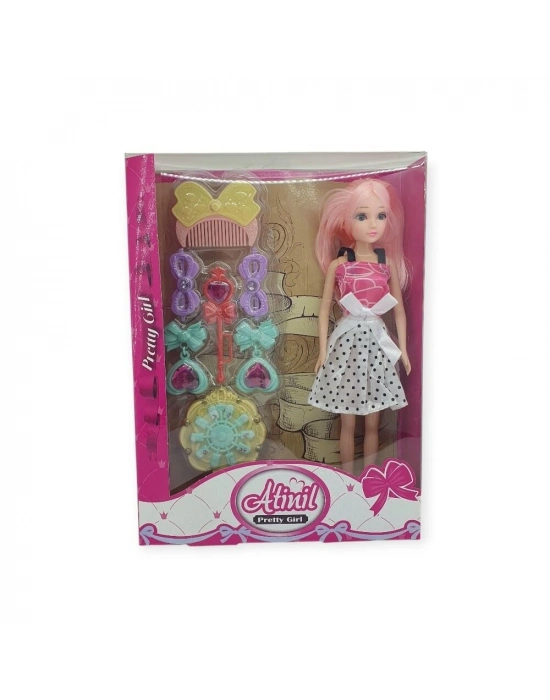 Prenses Bebek Makyaj Seti - Beyaz