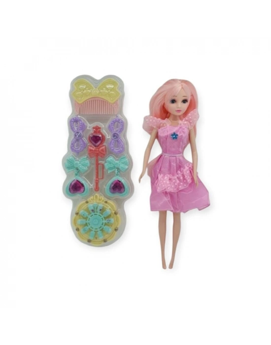 Prenses Bebek Makyaj Seti - Pembe