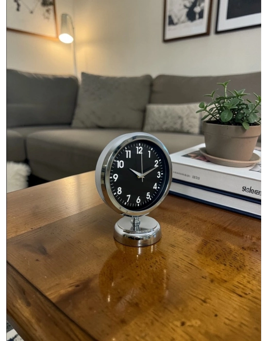 Prestige Krom 25 x 20 Cm Metal Masa Saati