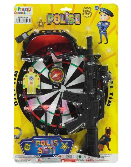 ® Prestij Oyuncak Polis Seti Siyah