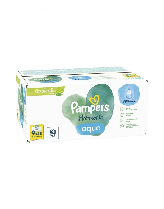 Prima Aqua Pure Islak Havlu Mendil 9Lu 432 Yaprak