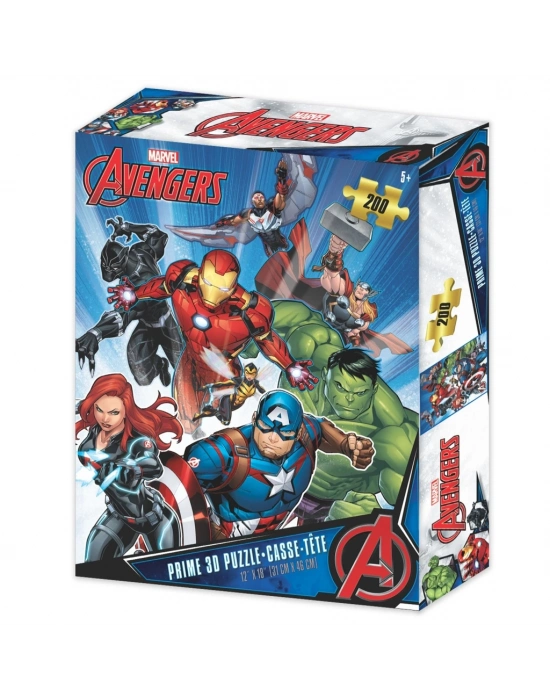 Prime 3D - Avengers 200 Parça Puzzle 33032