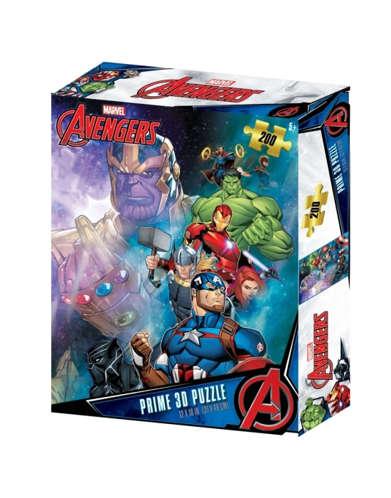 Prime 3D - Avengers 200 Parça Puzzle 33125