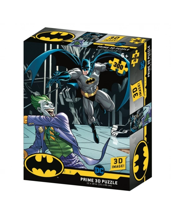 Prime 3D - Batman vs Joker 300 Parça Puzzle 33002
