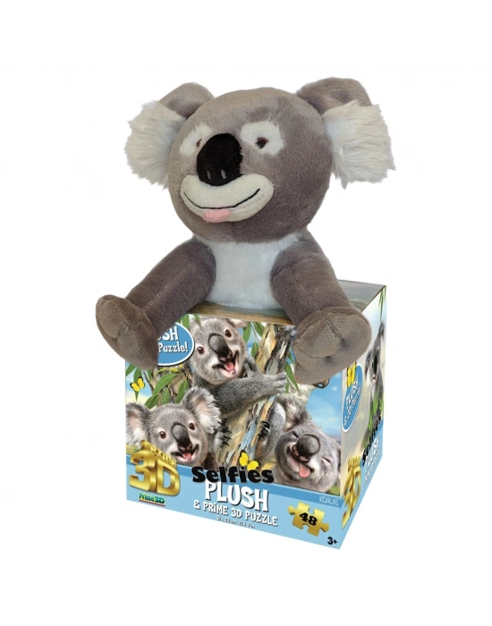 Prime 3D - Koala Pelüş ve Selfie 48 Parça Puzzle 15805