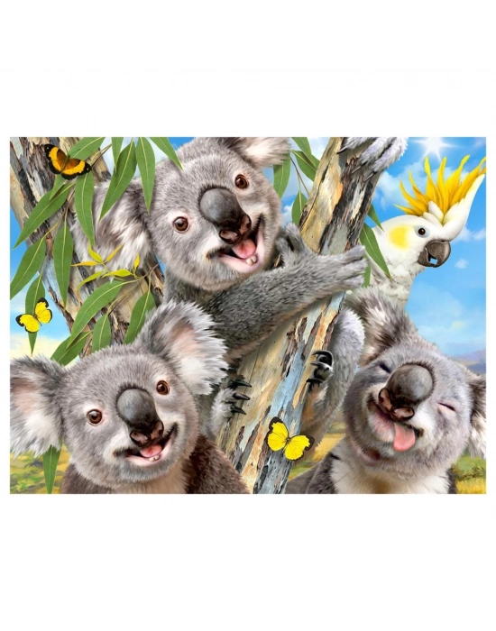 Prime 3D - Koala Pelüş ve Selfie 48 Parça Puzzle 15805