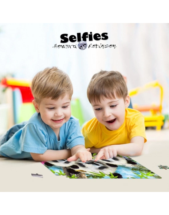 Prime 3D - Panda Pelüş ve Selfie 48 Parça Puzzle 15800