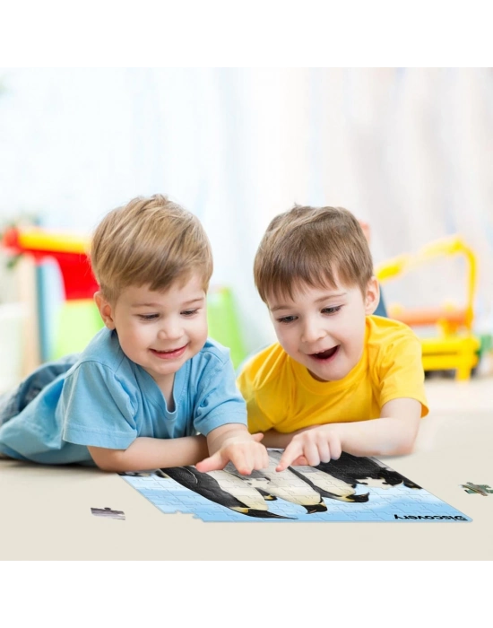 Prime 3D - Penguen Pelüş ve Selfie 48 Parça Puzzle 15809