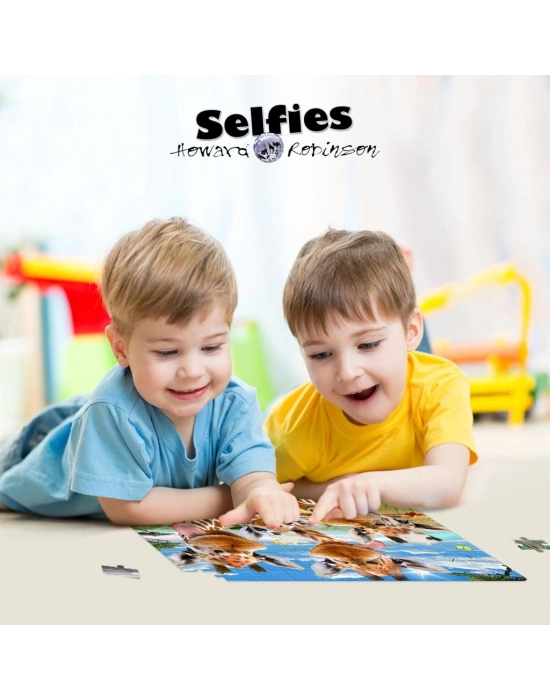 Prime 3D - Zürafa Pelüş ve Selfie 48 Parça Puzzle 15802