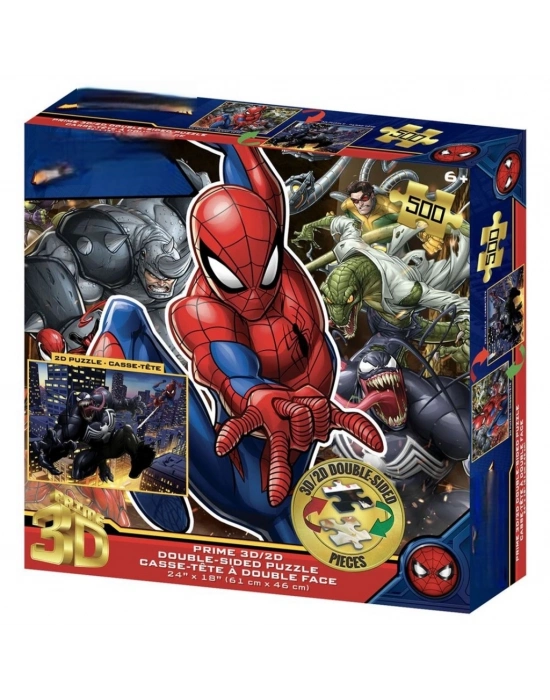 Prime 3DÇift Taraflı Puzzle 500 Parça