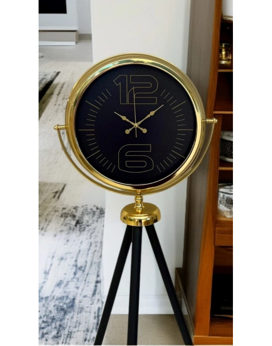 ® Prime Gold Şık Tripod Ayaklı Saat