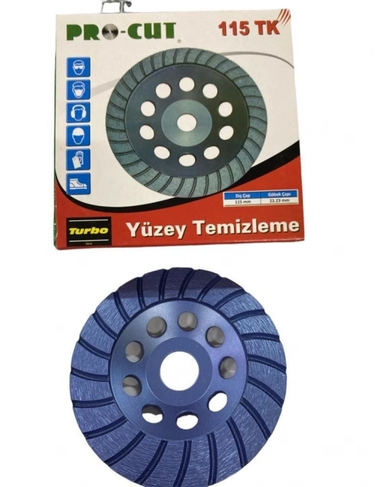 ® Procut 51185 Turbo Serisi Yüzey Temizleme 115 mm