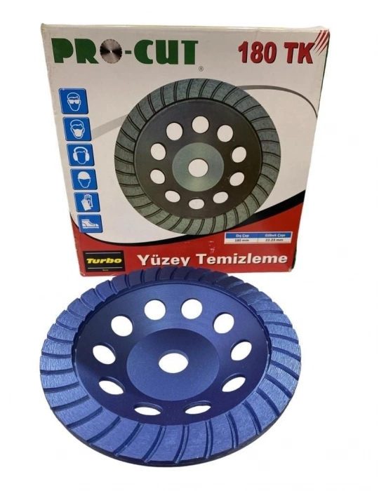 ® Procut 51187 Turbo Serisi Yüzey Temizleme 180 mm