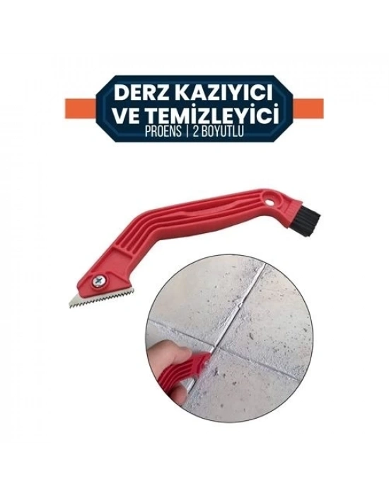 Proens 2 Boyutlu Derz Kazıyıcı ve Temizleyici