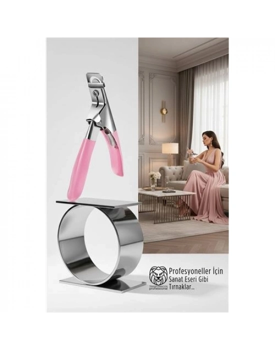 ® Profesyonel Akrilik Tırnak Makası: Pürüzsüz Kesim U Tip Protes Tırnak Kesici