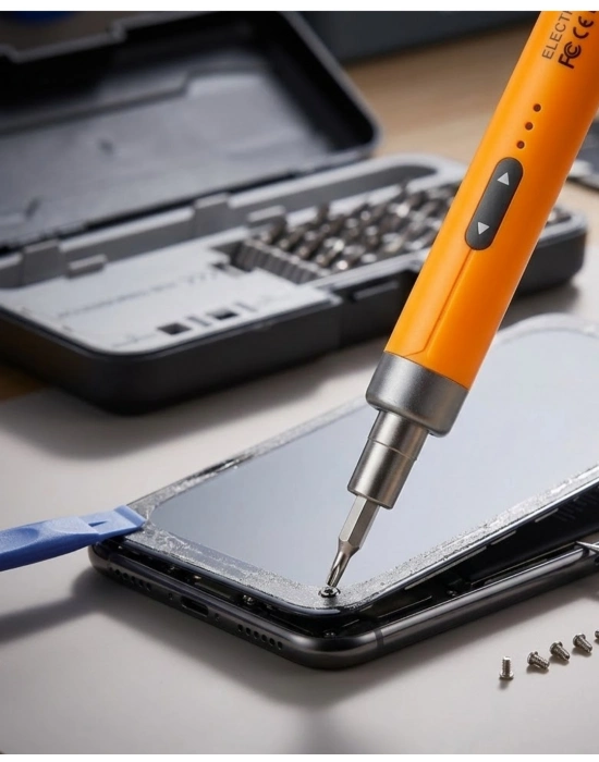 ® Profesyonel Elektrikli Tornavida Seti 600mAh Şarjlı 38 Parça Hassas Vida Seti