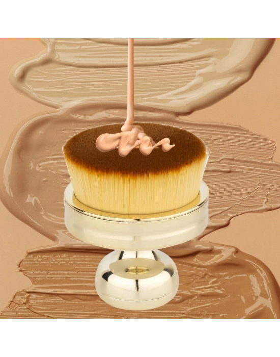 ®  Profesyonel Geniş Pratik Tutma Saplı Gold Büyük Fondöten Yayma Fırçası