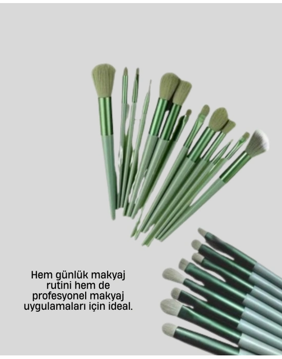 Profesyonel Makyaj Fırça Seti Yumuşak Kıllı Taşınabilir Çantalı