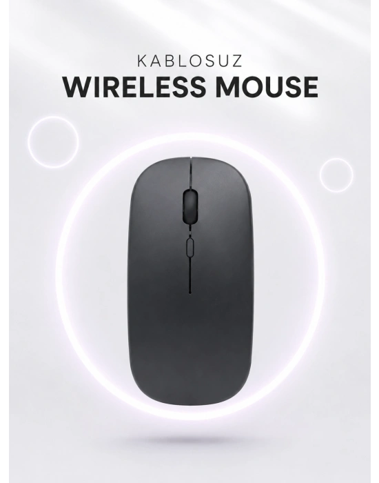 Profesyonel Mouse Wireless  Faresi Bluetooth Bağlantılı