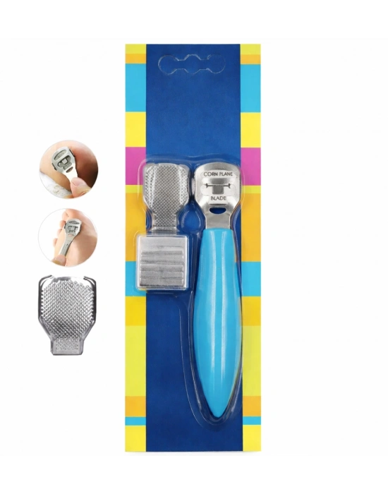 Profesyonel Nasır Raspası Ve Paslanmaz Topuk Rendesi Ayak Bakım Seti