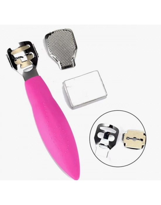 Profesyonel Nasır Raspası Ve Paslanmaz Topuk Rendesi Ayak Bakım Seti