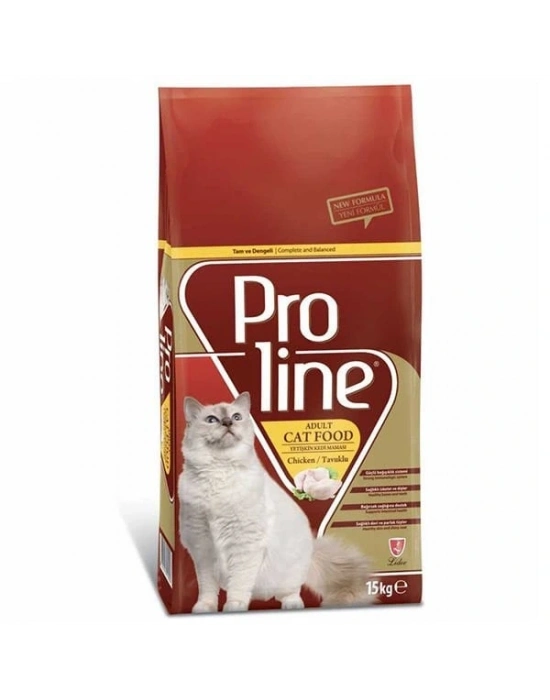 Proline Adult Tavuklu Yetişkin Kedi Maması 15 Kg