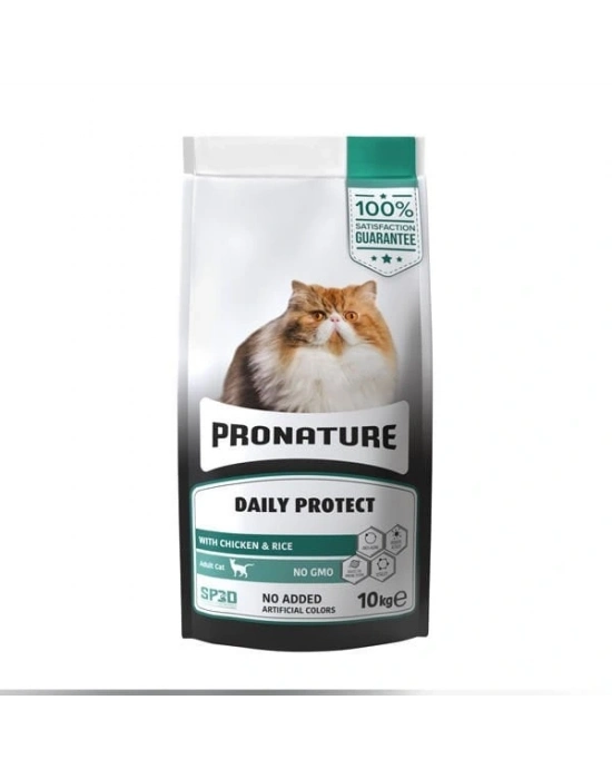 Pronature Adult Tavuklu ve Pirinçli Yetişkin Kedi Maması 10 Kg