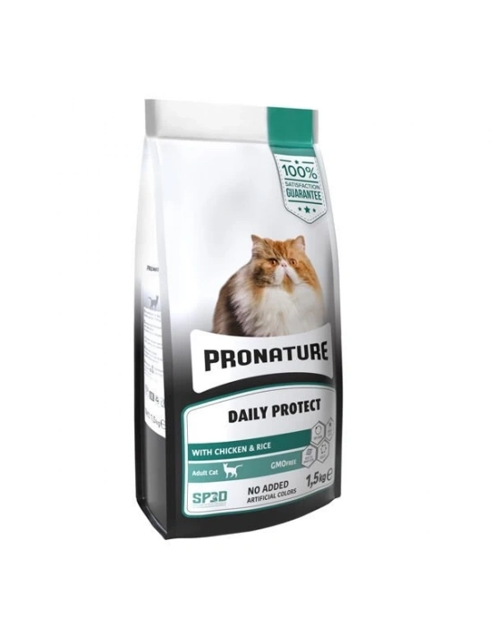 Pronature Adult Tavuklu ve Pirinçli Yetişkin Kedi Maması 1.5 Kg