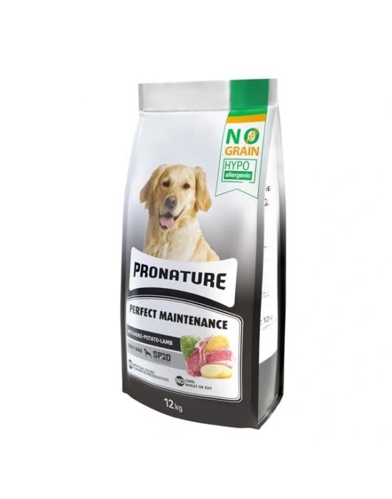 Pronature Hypo-Allergenic Tahılsız Kuzu Etli Yetişkin Köpek Maması 12 Kg