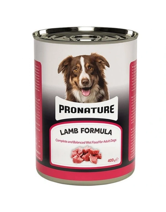 Pronature Kuzu Etli Parça Etli Yetişkin Köpek Konservesi 1 Adet 400 Gr