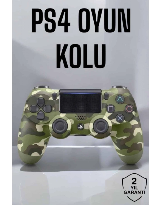 PS4 Oyun Kolu Kamuflaj Desenli Joystick