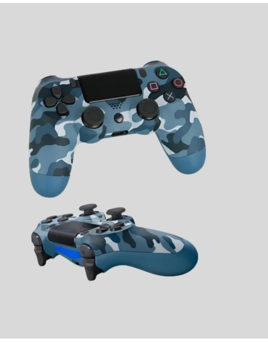 PS4 Uyumlu Kablosuz Oyun Kolu Ergonomik Çift Titreşimli