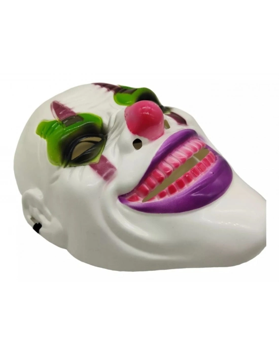 Psikopat Palyaço Temalı Joker Maskesi