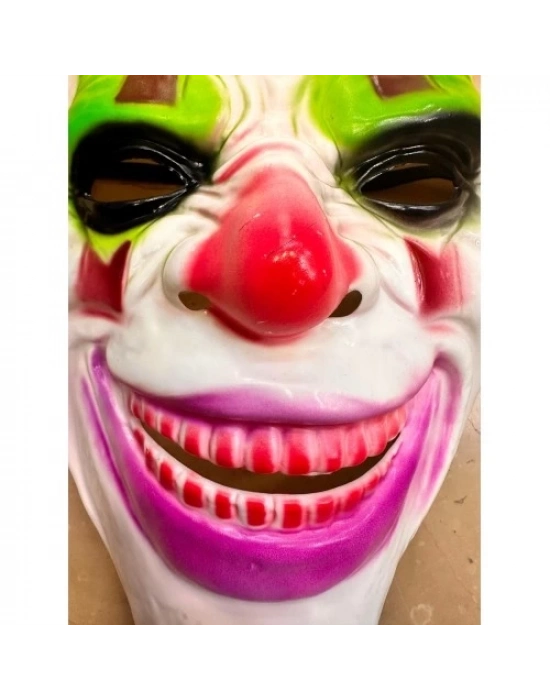 Psikopat Palyaço Temalı Joker Maskesi
