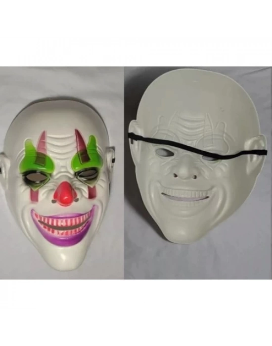 Psikopat Palyaço Temalı Joker Maskesi