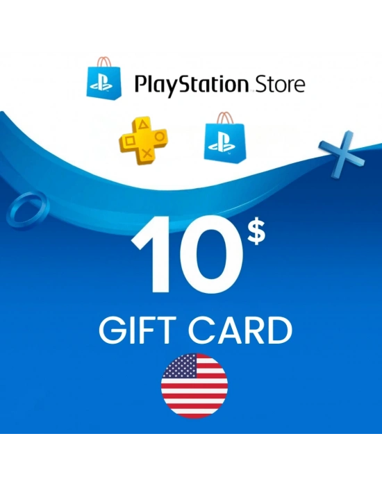 PSN Network 10 USD Gift Card