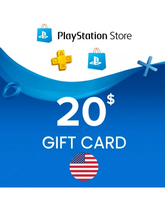 PSN Network 20 USD Gift Card