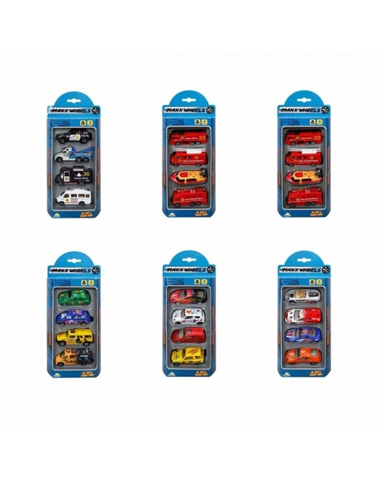 PT-2050 - MAXX WHEELS 4LU ARAC SETI 6AST