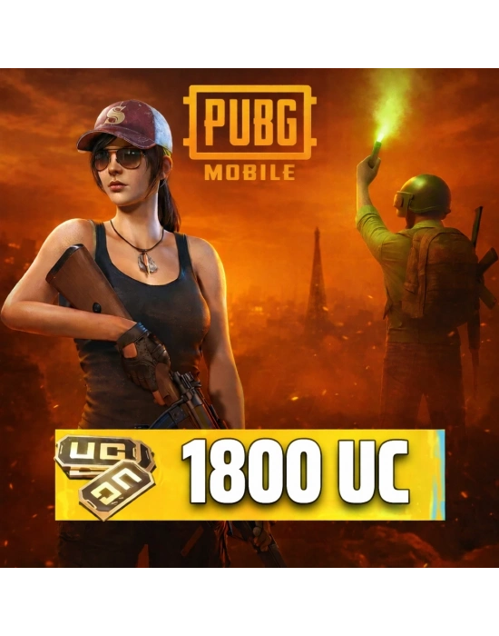 PUBG Mobile – 1800 UC (E-Pin Kod)