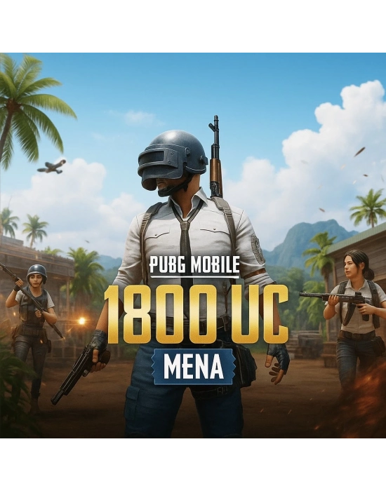 PUBG Mobile 1800 UC Mena