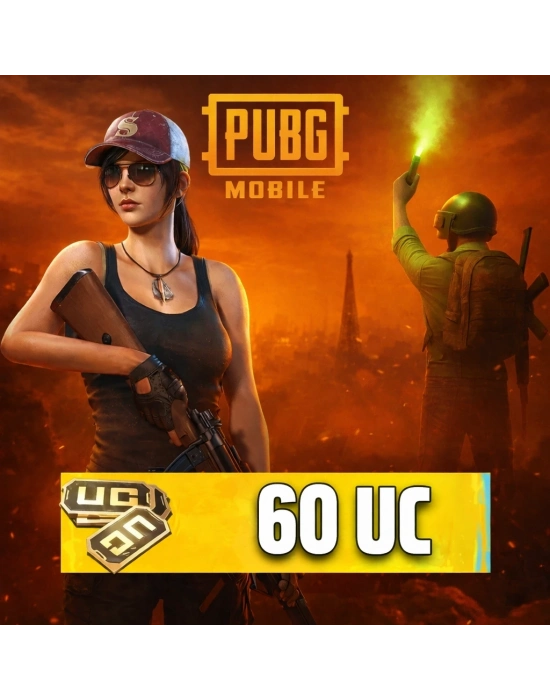 PUBG Mobile – 60 UC (E-Pin Kod)