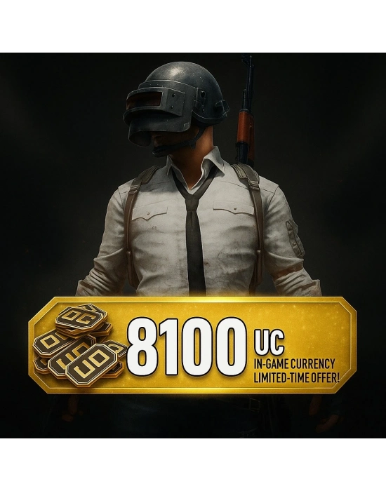 PUBG Mobile - 8100 UC Global
