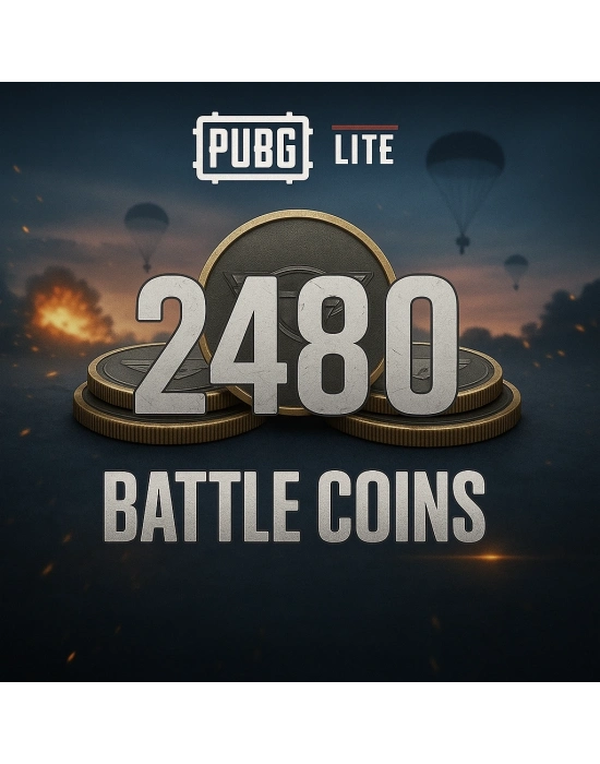 PUBG MOBILE LITE – 2480 (1550+930) Battle Coin
