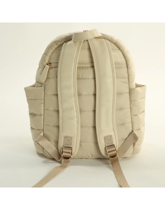 Puff Anne Bebek Bakım Sırt Çantası 7335 Krem